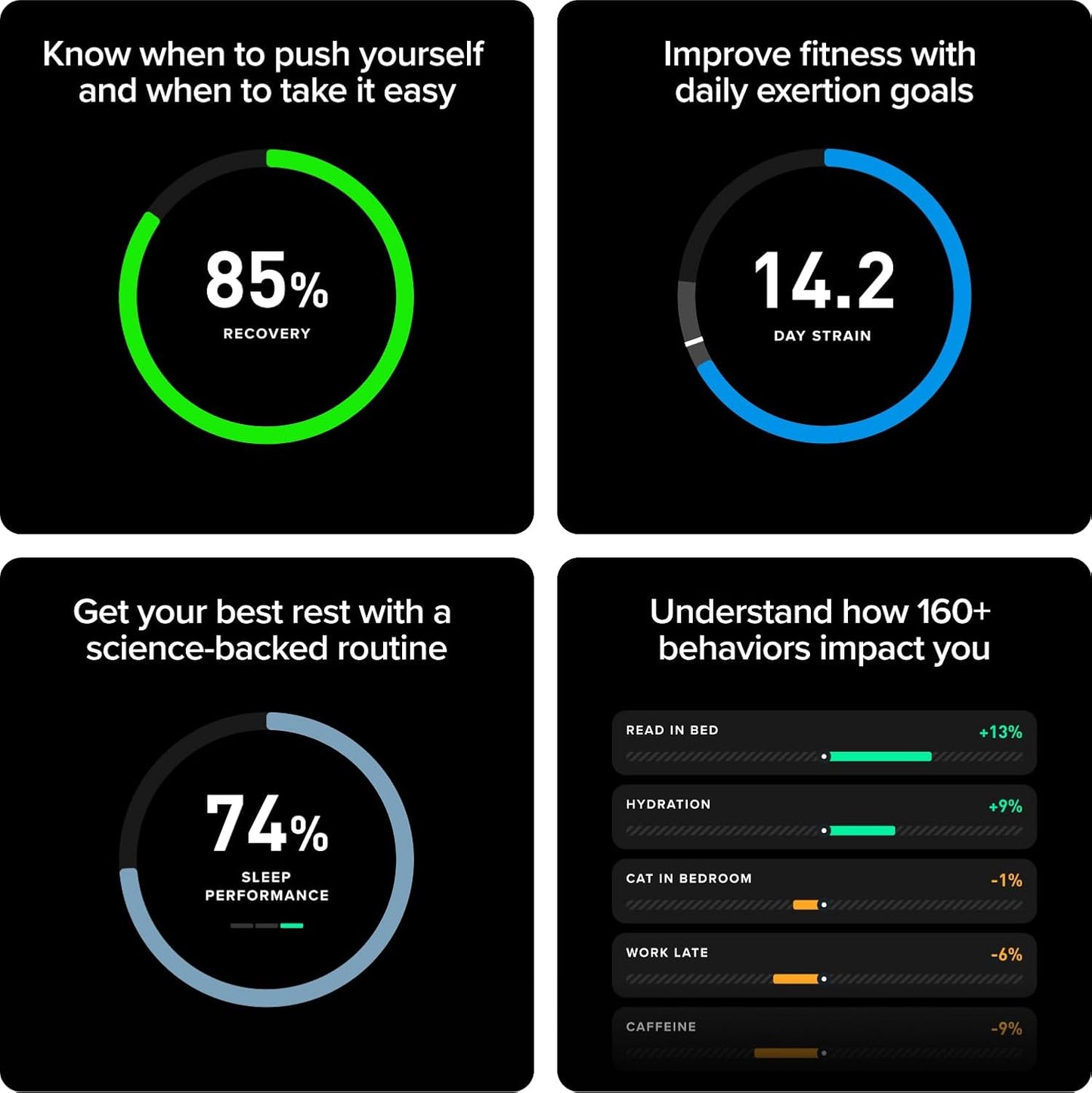 Whoop Bracelet , Health and fitness tracker ( Master Version )| ساعة ووب، جهاز تتبع الصحة واللياقة البدنية