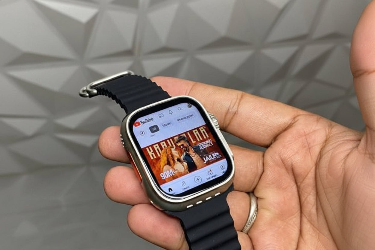 Sim-100 Ultra2  Android 5G & LTE Sim Support Smart Watch
