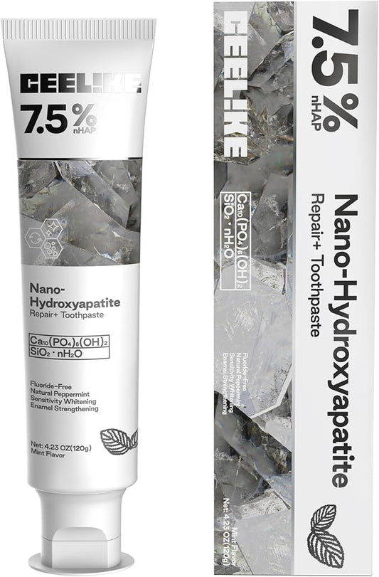 7.5% Nano Hydroxyapatite Fluoride Teeth whitening Toothpaste