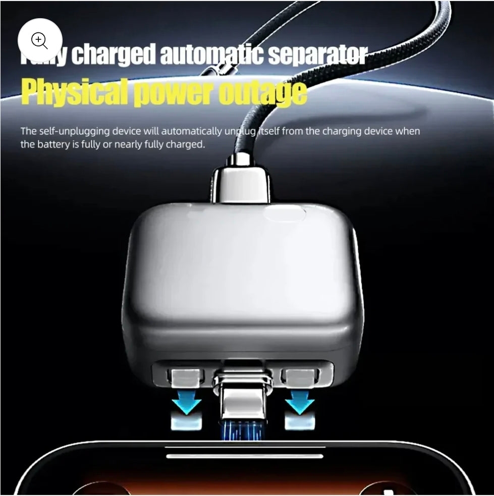 Auto Disconnect Charging Adapter 140w Smart Auto Stop Charging Protector for & Physical Power Breaker to Overcharging