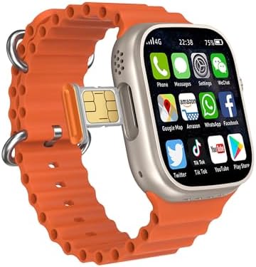 Sim-100 Ultra2  Android 5G & LTE Sim Support Smart Watch