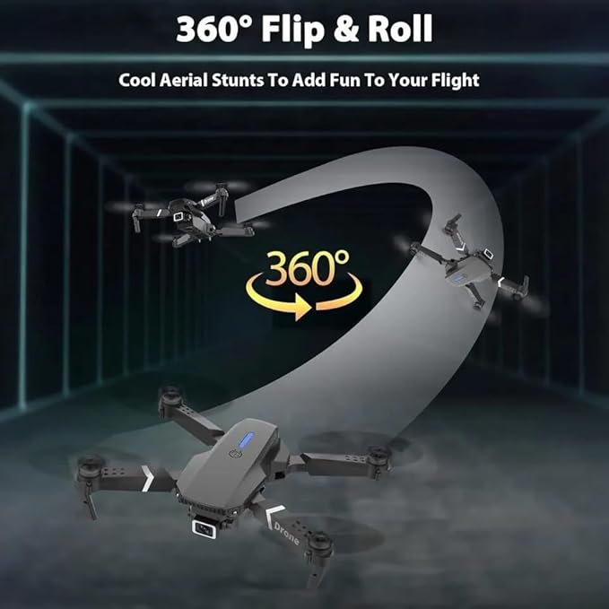 E99 Pro 4K Drone – Dual Camera, 5G GPS & Dual Battery – طائرة الدرون E99